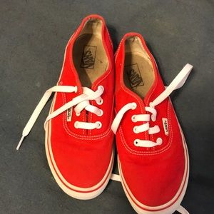 Red Vans